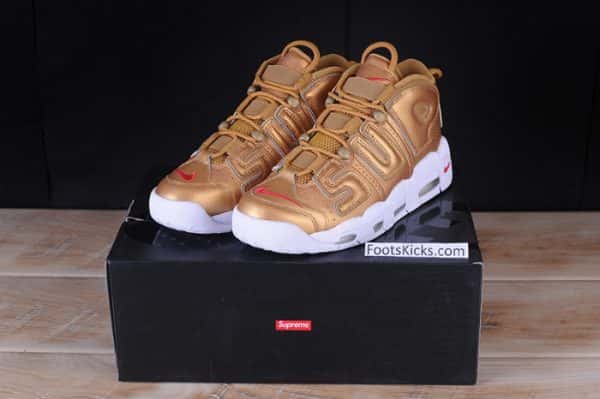 Nike Air More Uptempo "S*P*E" Metallic Gold/White 902290-700
