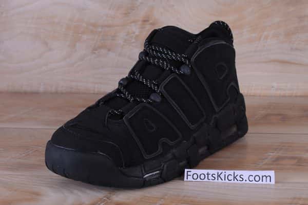 Nike Air More Uptempo Triple Black 414962-004