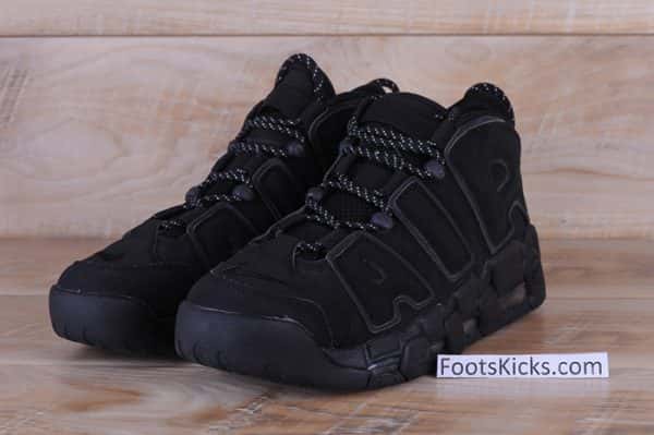 Nike Air More Uptempo Triple Black 414962-004