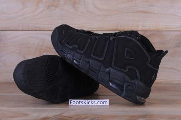 Nike Air More Uptempo Triple Black 414962-004