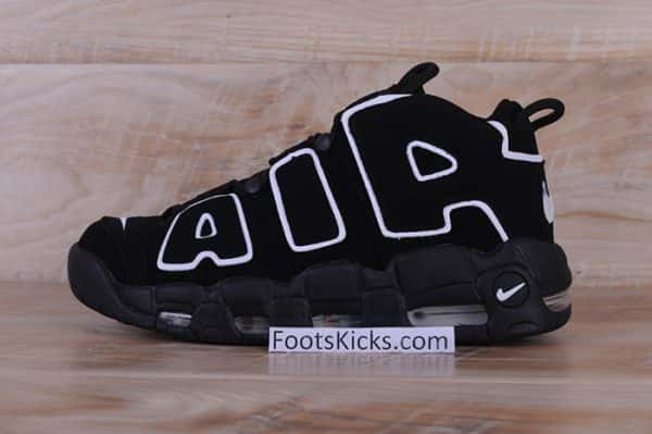 Nike Air More Uptempo Black White 414962-002