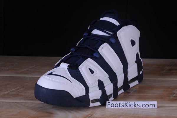 Nike Air More Uptempo ¡°Olympic¡± White/Midnight Navy 414962-104