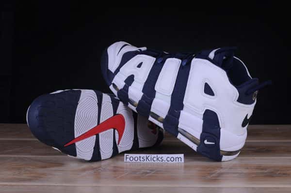 Nike Air More Uptempo ¡°Olympic¡± White/Midnight Navy 414962-104