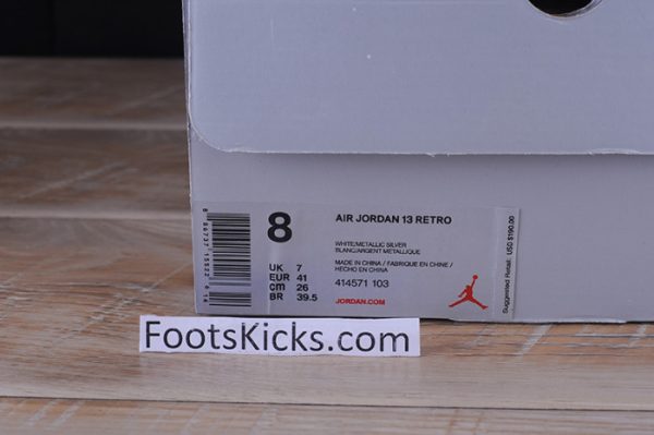 Jordan 13 Retro Bp "History Of Flight" White 414571-103