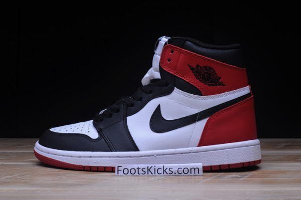 Air Jordan 1 High Og ¡°Black Toe¡± White/ Black-Varsity Red 555088-125