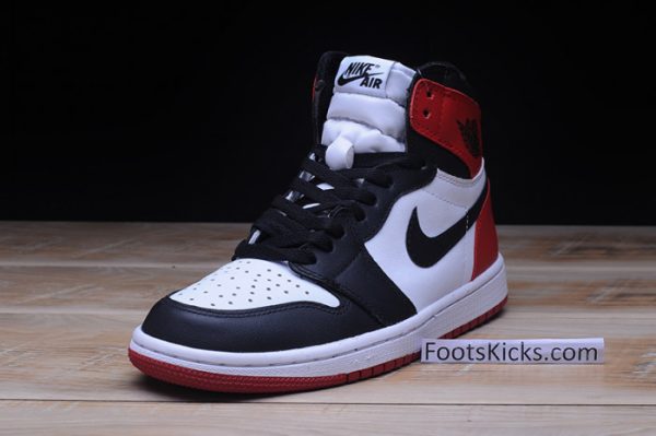 Air Jordan 1 High Og ¡°Black Toe¡± White/ Black-Varsity Red 555088-125