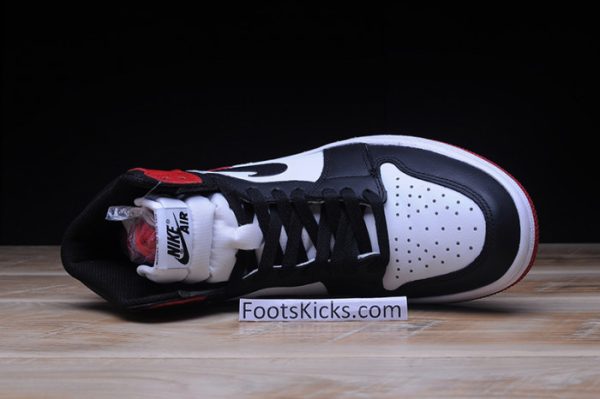 Air Jordan 1 High Og ¡°Black Toe¡± White/ Black-Varsity Red 555088-125
