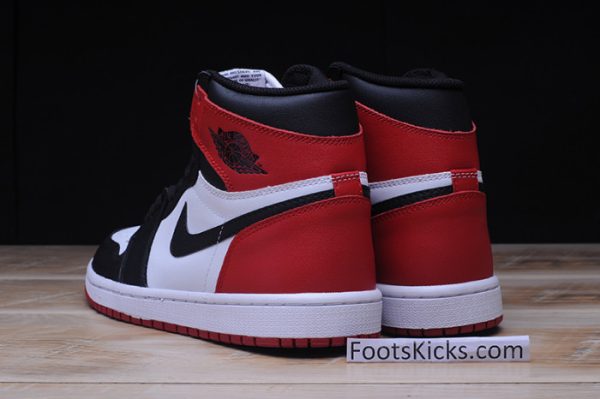 Air Jordan 1 High Og ¡°Black Toe¡± White/ Black-Varsity Red 555088-125