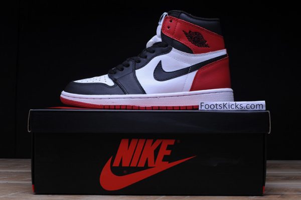 Air Jordan 1 High Og ¡°Black Toe¡± White/ Black-Varsity Red 555088-125