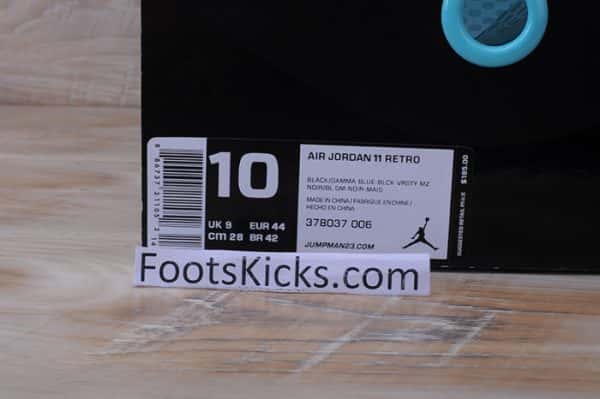 Air Jordan 11 Retro ¡°Gamma Blue¡± 378037-006