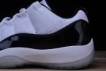 Air Jordan 11 Retro Low "Concord" Black/ White Mens 528895-153